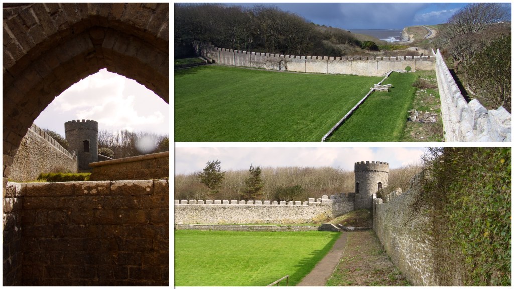 Walled gardens - the only real evidence there was once a grand house here.