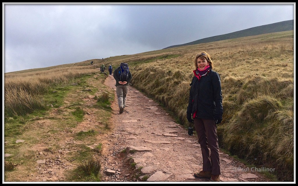 That's me just ahead of Aunty staggering up the high like Sherpa Tenzing carrying the supplies.