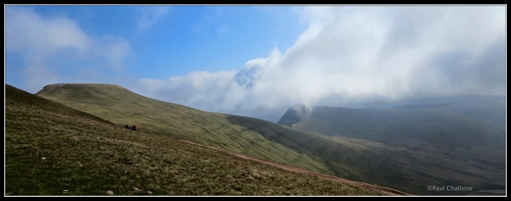 Looking towards Pen Y fan.