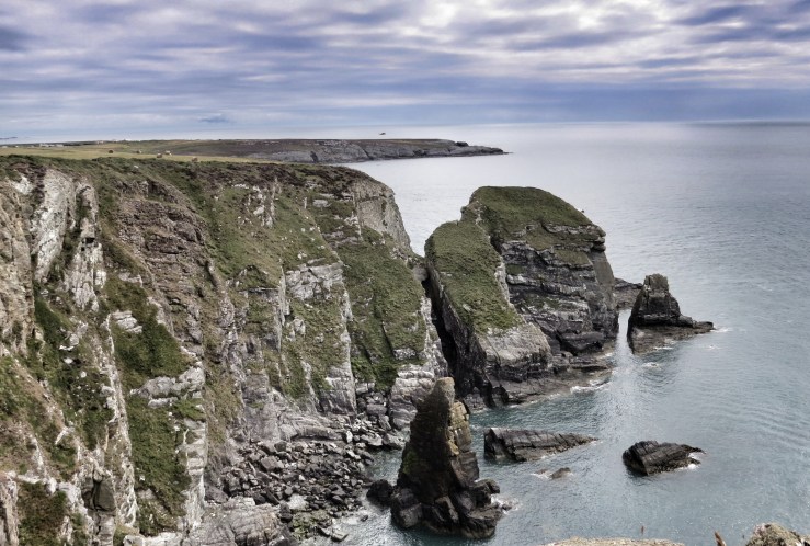 Looking South all the coast.