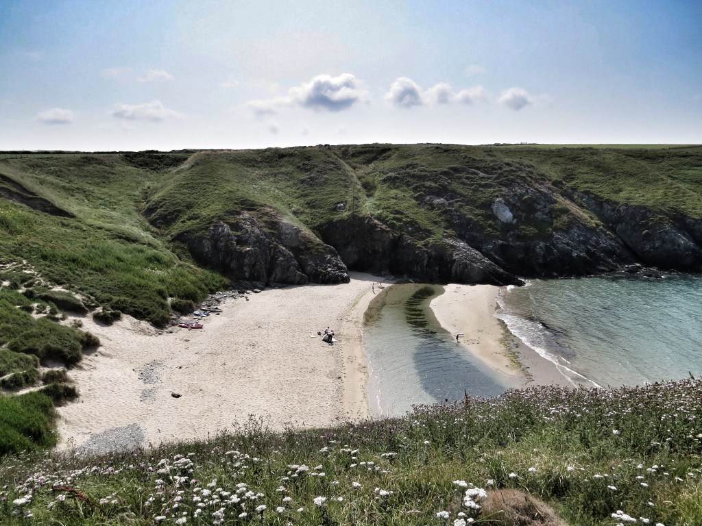 Porth Iago - named after someone called Iago.