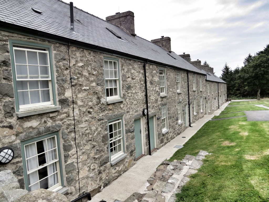 A terrace of the original houses.