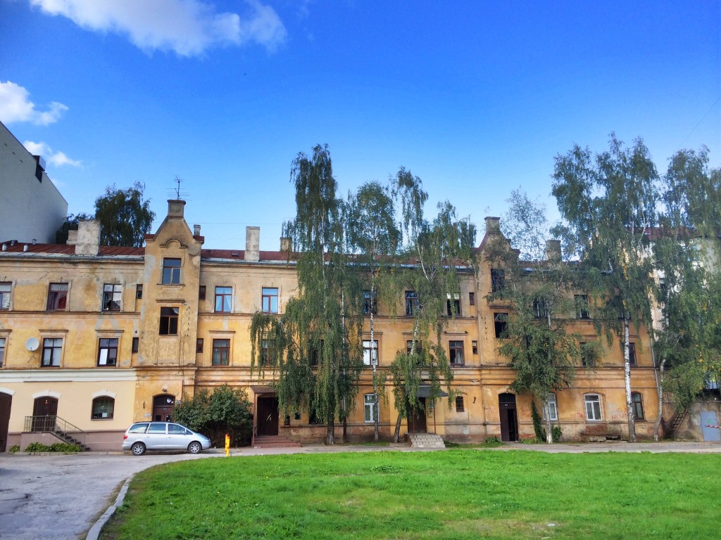 This small group of buildings caught my eye in the street where I was staying. Something about it reminds me of Cambridge.