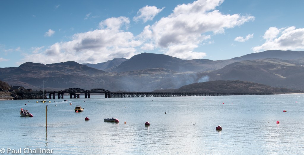 The bridge seen from Barmouth