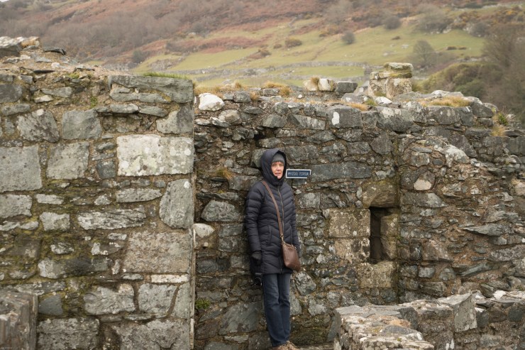 The view form the top of the walls - it wasn't really that cold!