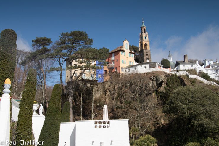 Many of the houses seem to cling to the cliff edge