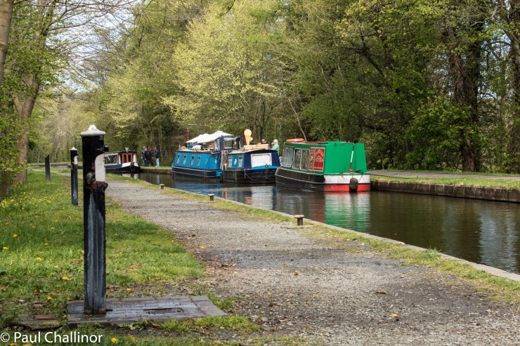The start of the Froncysyllte Basin and wharf. 