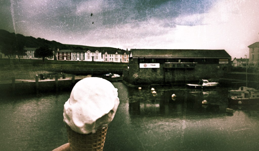 A honey ice cream at Aberaeron. Welsh 100 – No&nbsp;31