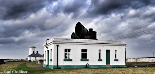 Foghorn The foghorns are huge, but no longer used