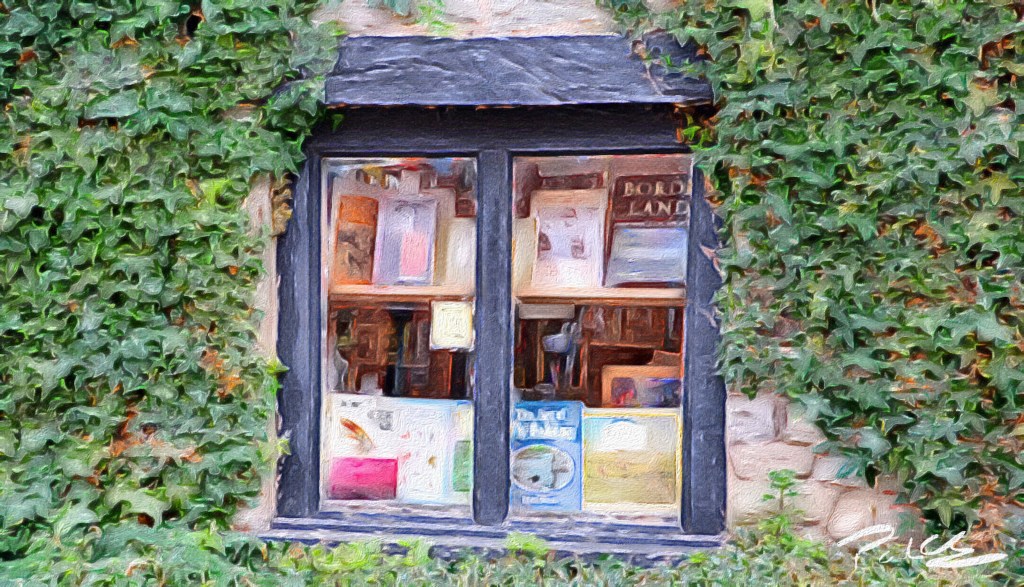 Books, books and more books. Hay-on-Wye. Welsh 100: Number&nbsp;40