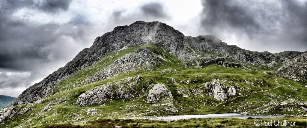 Halfway up Tryfan