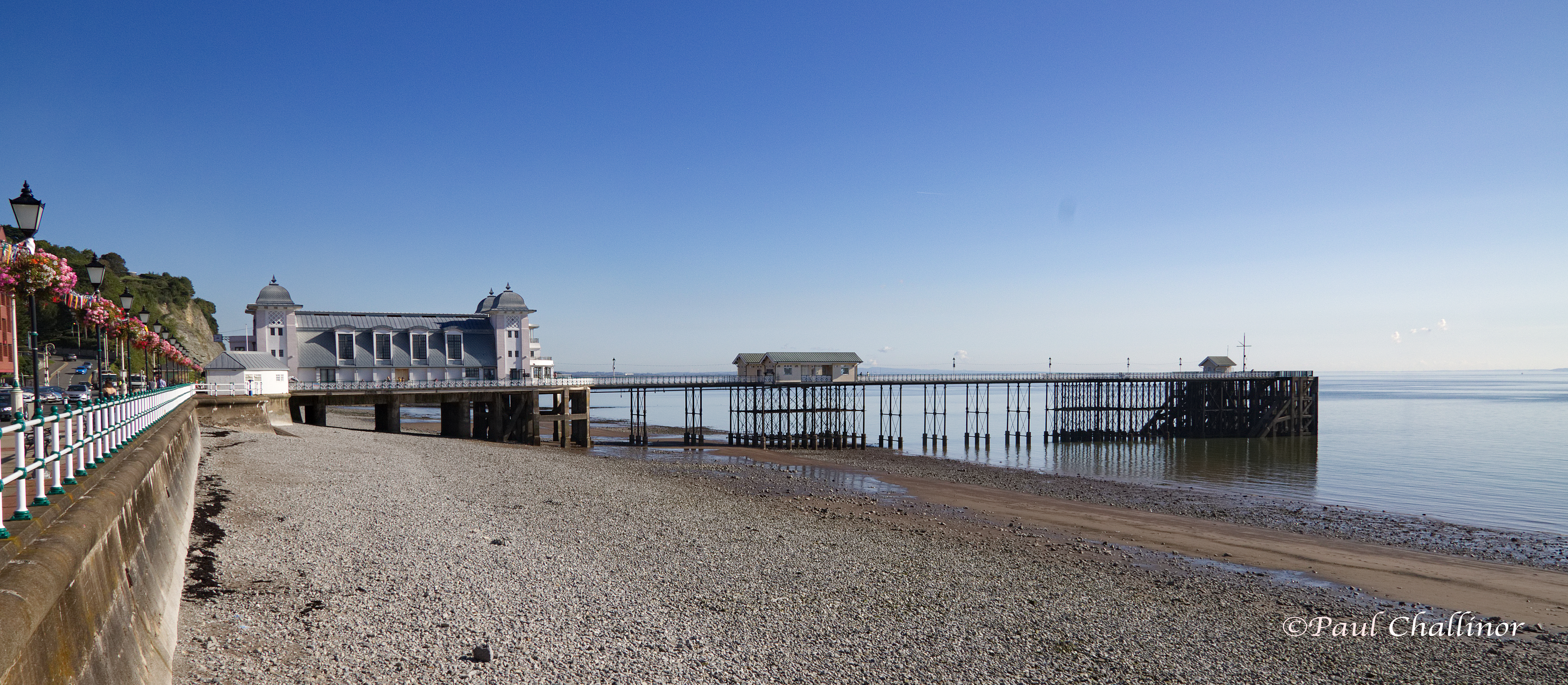 Penarth Pier from beach