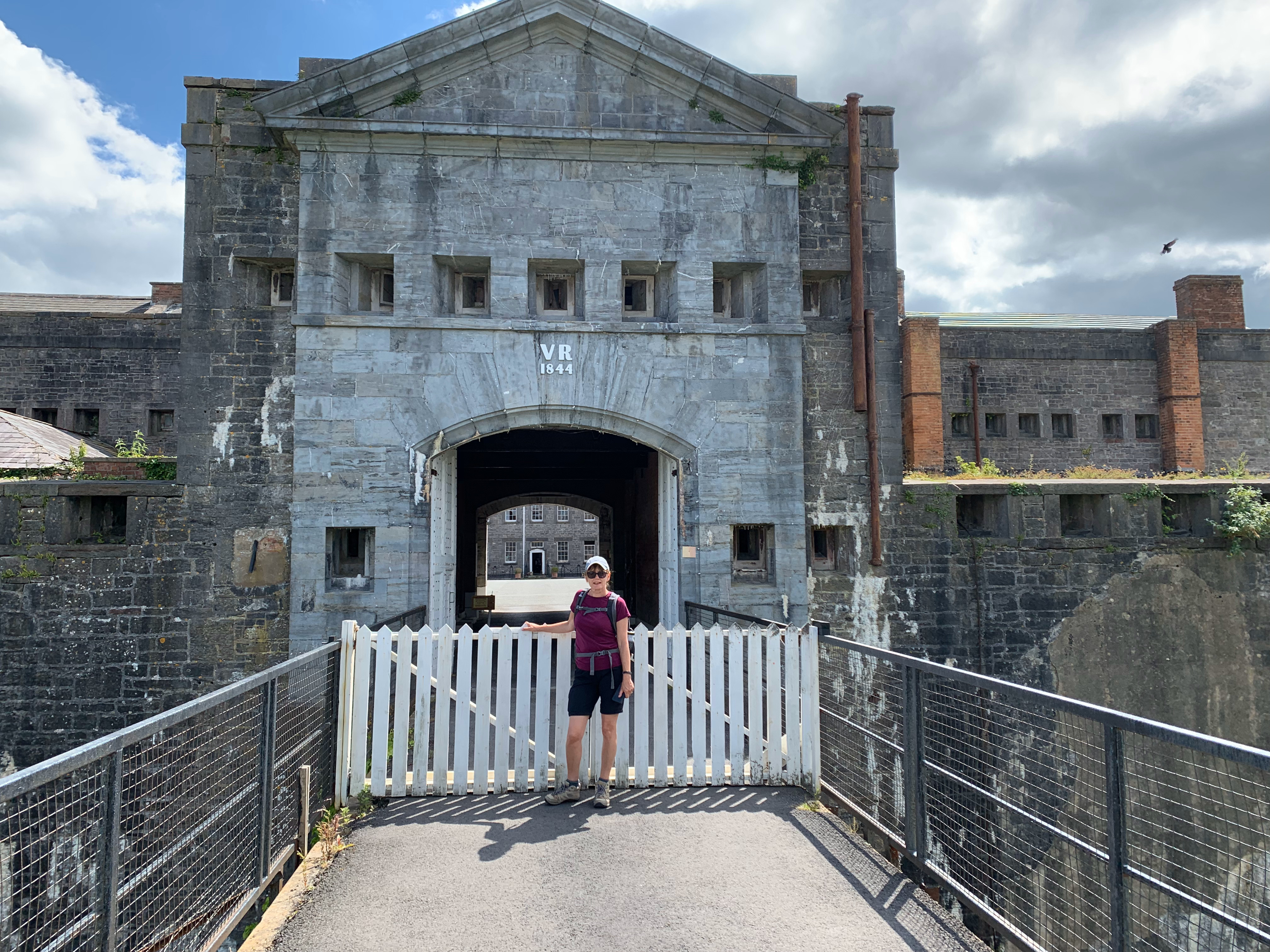 Aunty think about jumping the gate and storming the barracks.